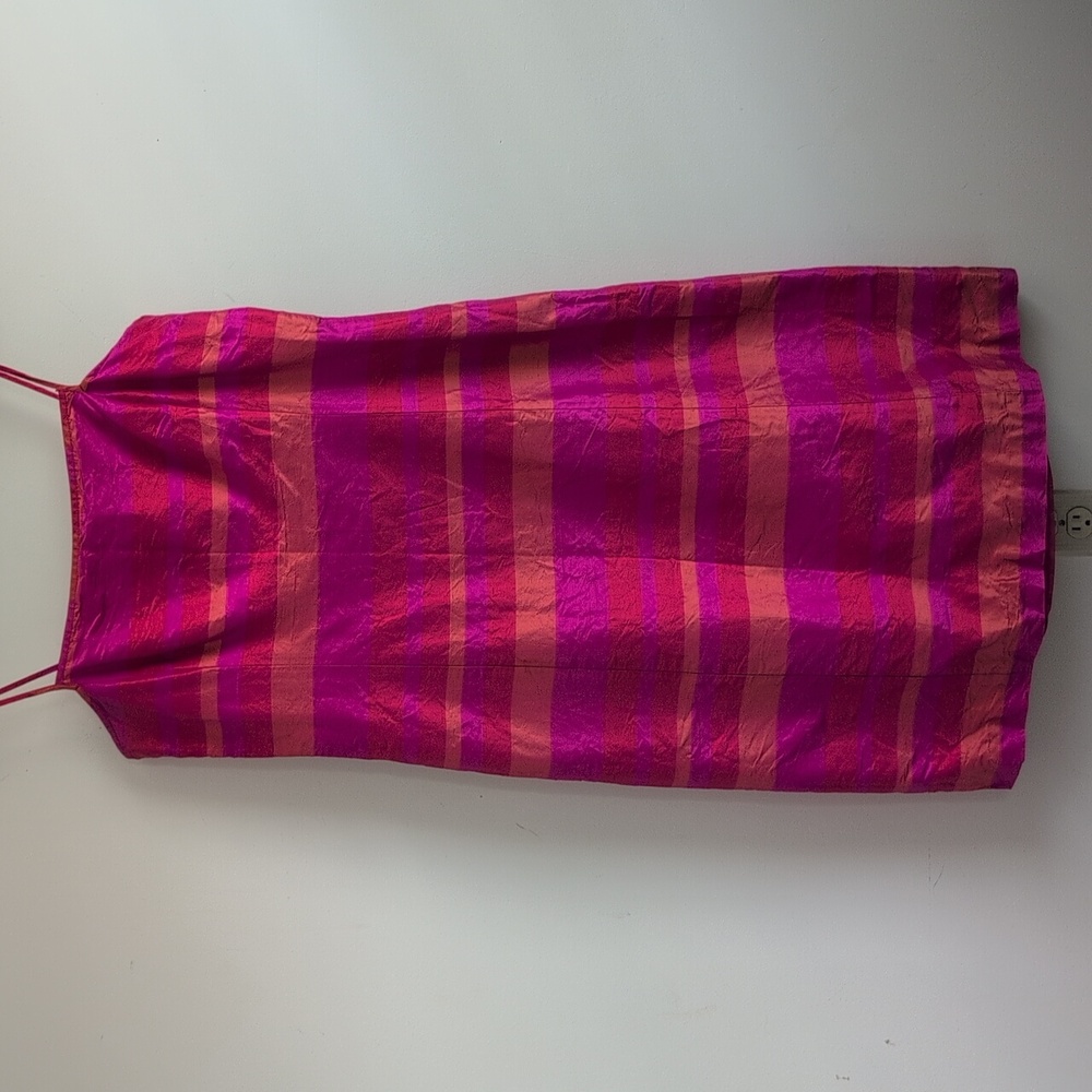Silk Striped Dress Size 12